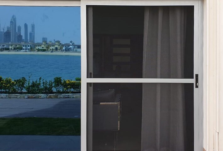 Sliding screen security door Palm