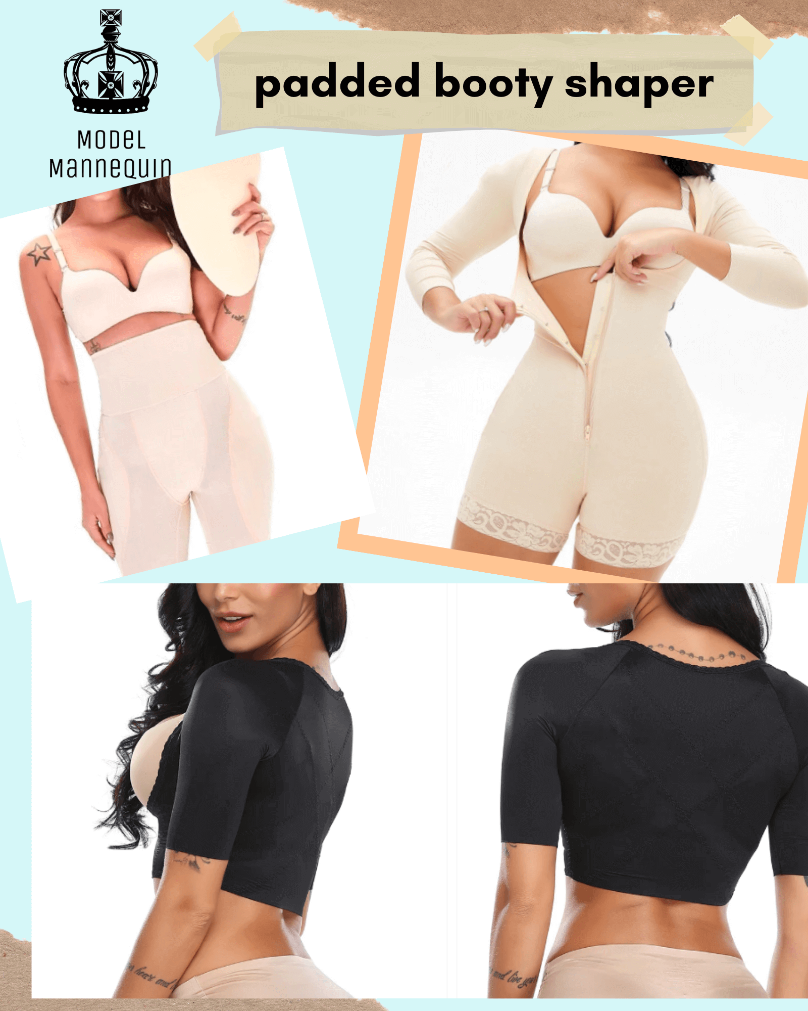 padded booty shaper
