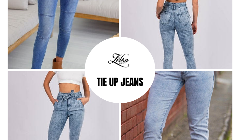 tie up jeans