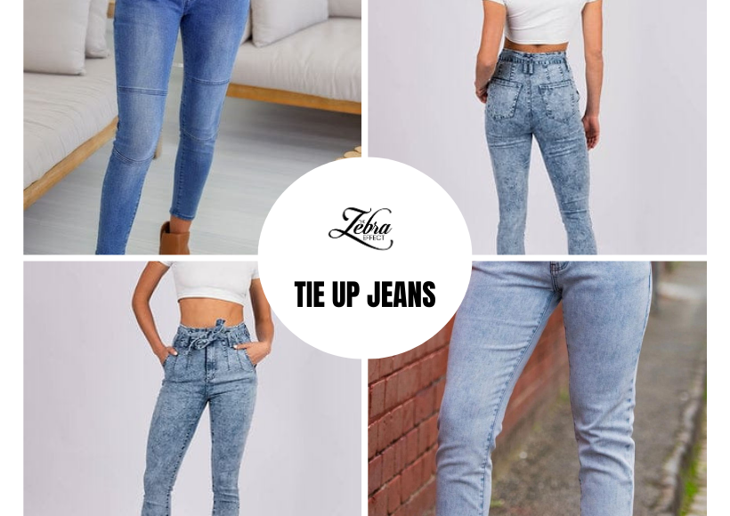 tie up jeans