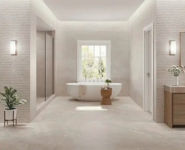 large bathroom tiles