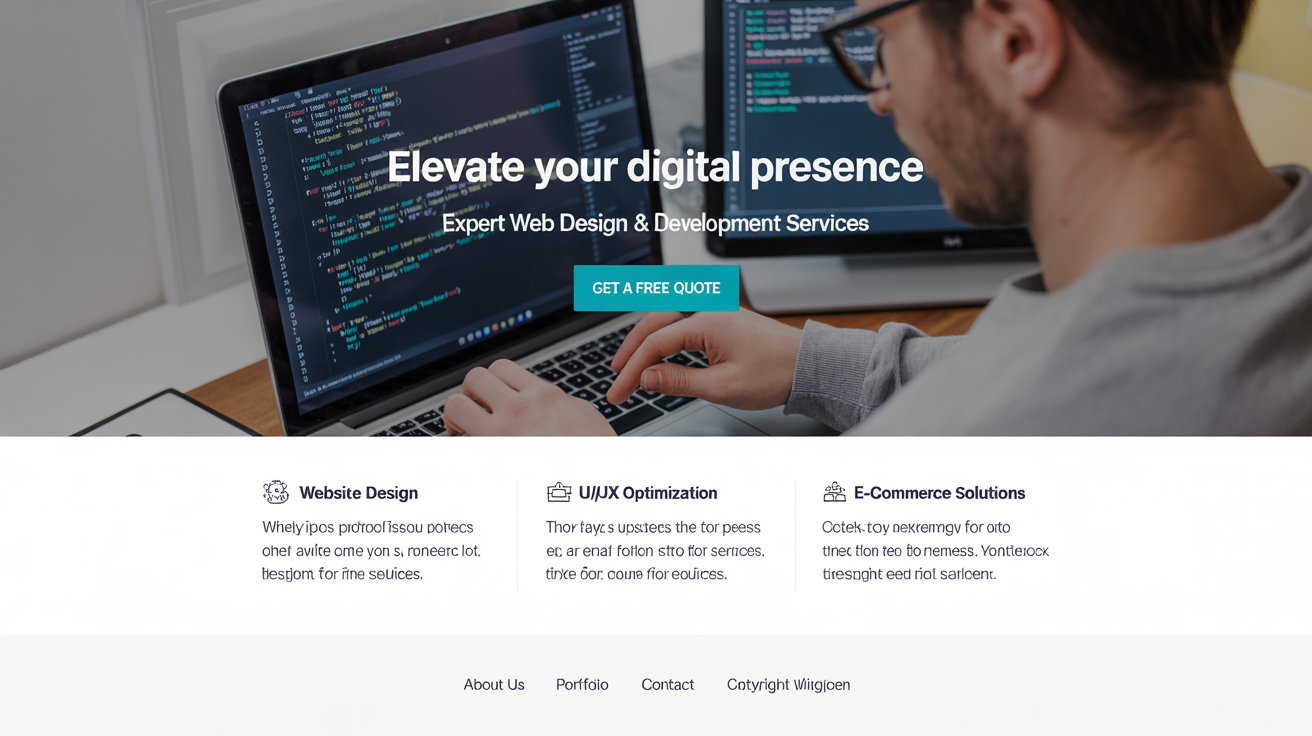bespoke web design
