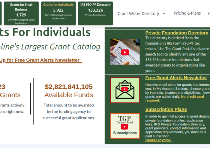 private foundation grants