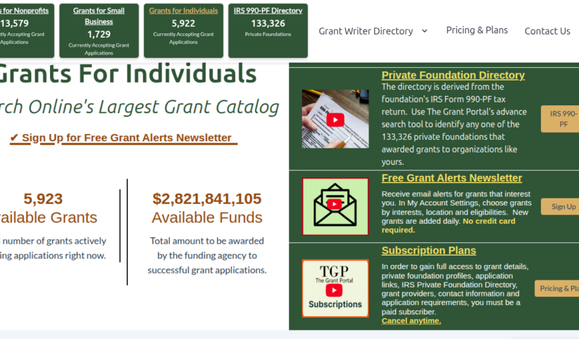 private foundation grants